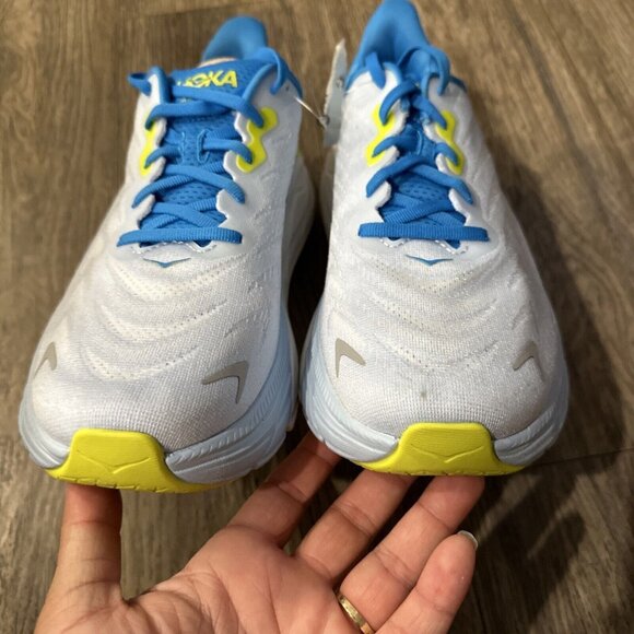 Hoka One One Arahi 6 Mens 9.5 Ice Water Evening Primrose Running Shoes Samples main image 4